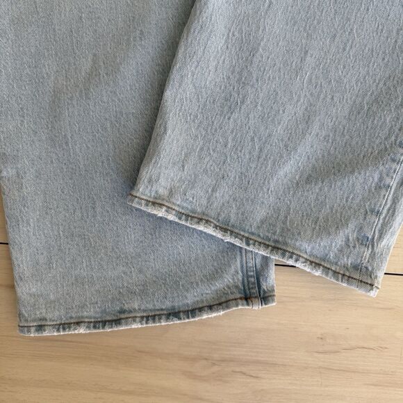 Abercrombie&Fitch Jeans Women 33/16 Short 90s Relaxed Jeans High Rise Light Wash - Picture 5 of 12